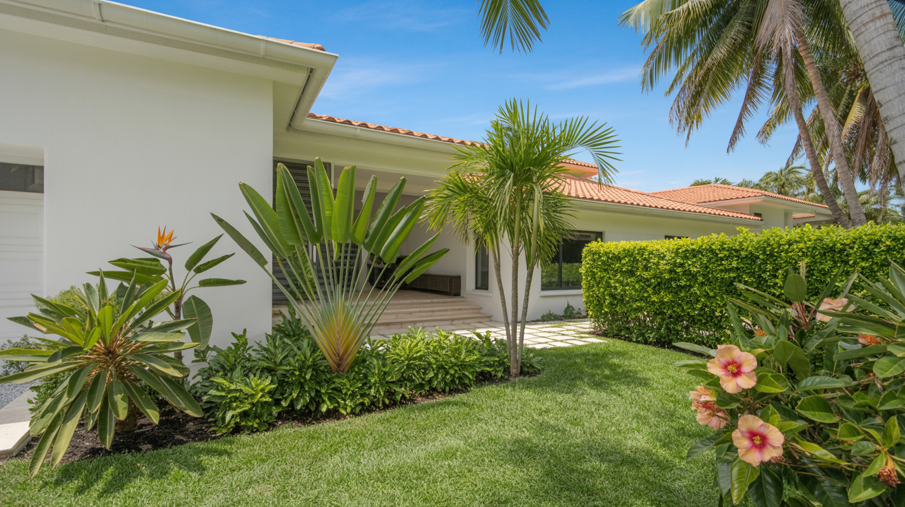 How Landscaping Improves Curb Appeal in Miami-Dade